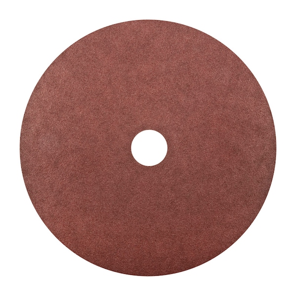 Norton Abrasives Norton 7 in. Aluminum Oxide Center Mount F226/F240 Fiber Disc 80 Grit Coarse 1 pk 07660768190 - main